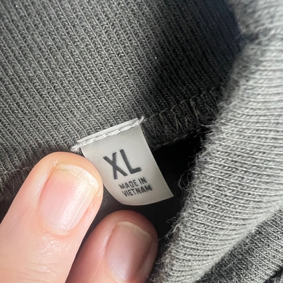 Fear Of God Essentials Men's Off Black Oversized Short Sleeve T-Shirt XL - Picture 11 of 14